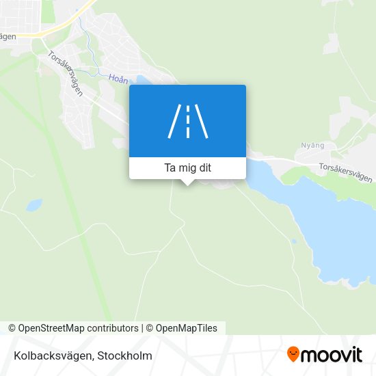 Kolbacksvägen karta