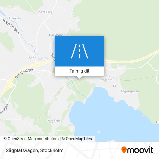 Sågplatsvägen karta