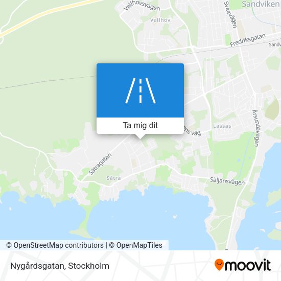 Nygårdsgatan karta
