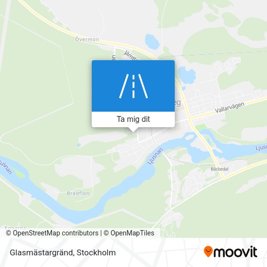 Glasmästargränd karta