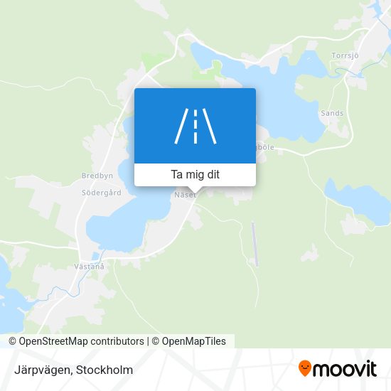 Järpvägen karta