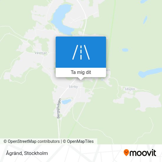 Ågränd karta