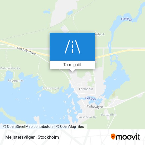 Meijstersvägen karta