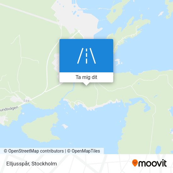 Elljusspår karta