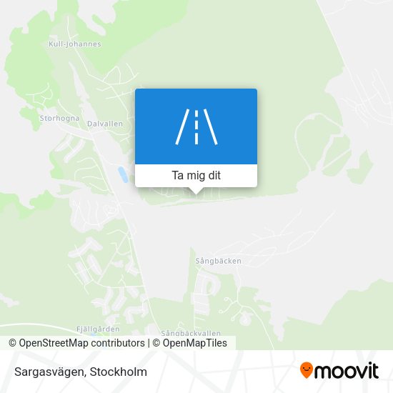 Sargasvägen karta