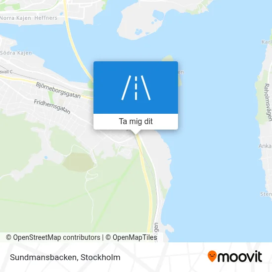 Sundmansbacken karta