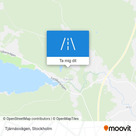 Tjärnäsvägen karta
