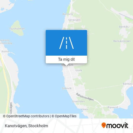 Kanotvägen karta