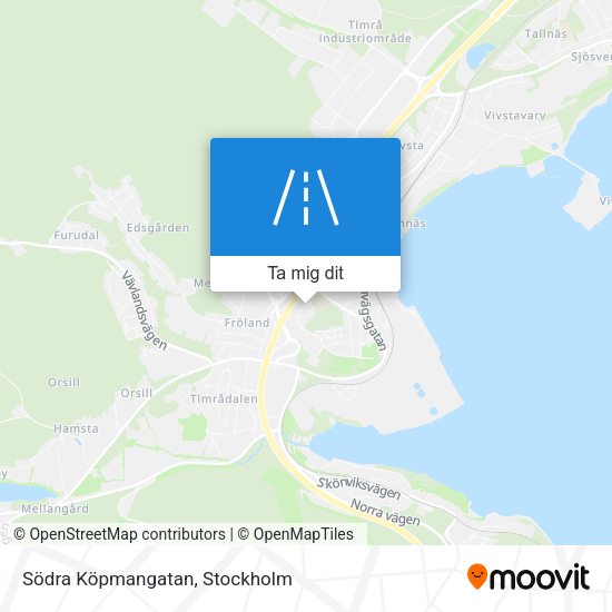 Södra Köpmangatan karta