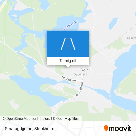 Smaragdgränd karta