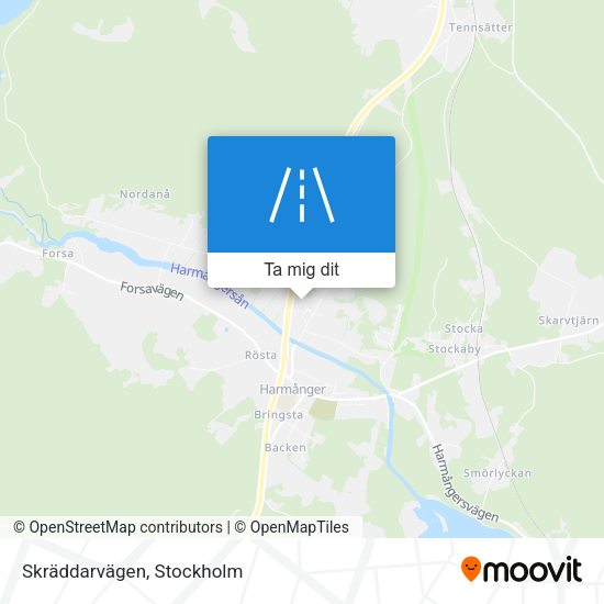 Skräddarvägen karta