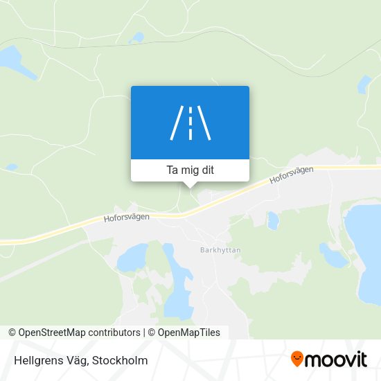 Hellgrens Väg karta