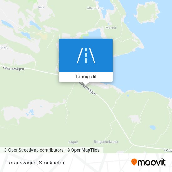 Löransvägen karta