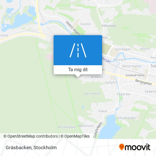 Gräsbacken karta