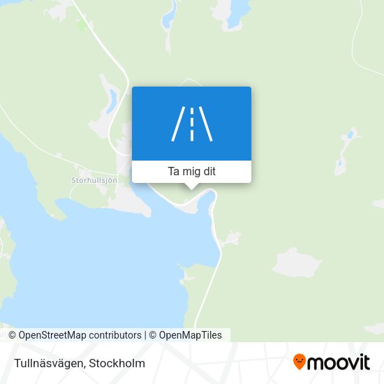 Tullnäsvägen karta