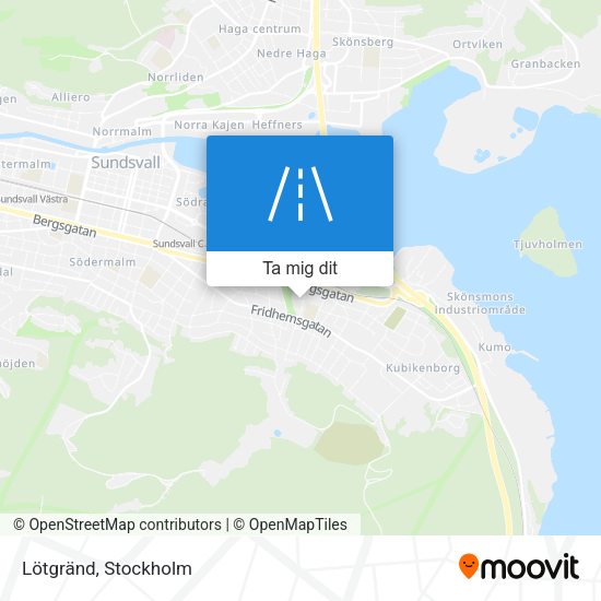 Lötgränd karta