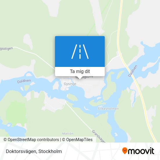 Doktorsvägen karta