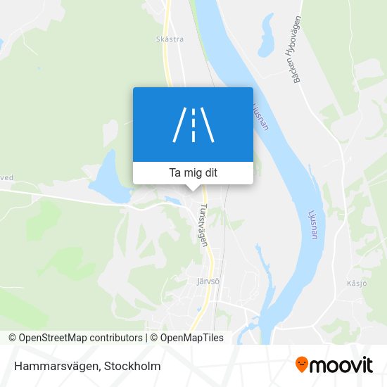 Hammarsvägen karta