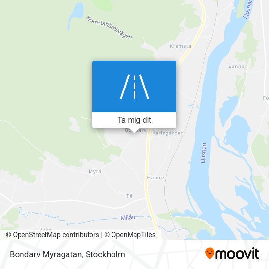 Bondarv Myragatan karta