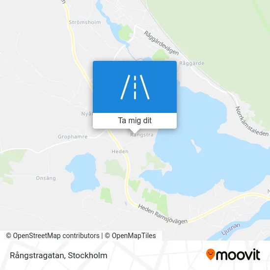 Rångstragatan karta