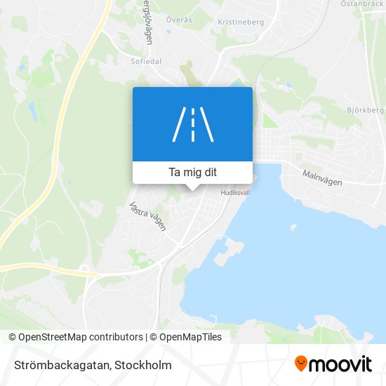 Strömbackagatan karta