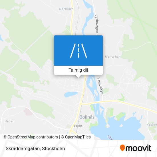 Skräddaregatan karta