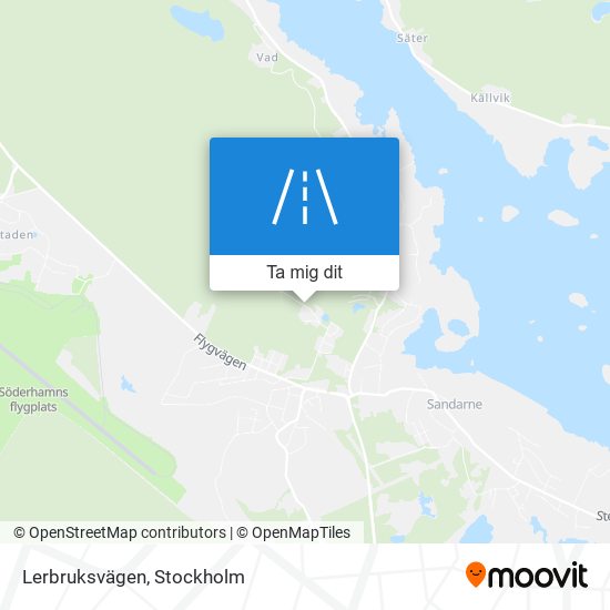 Lerbruksvägen karta