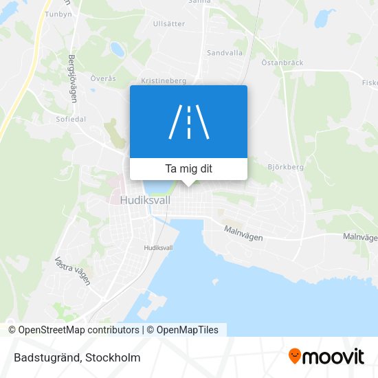 Badstugränd karta