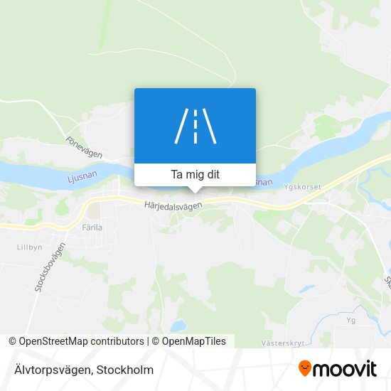 Älvtorpsvägen karta