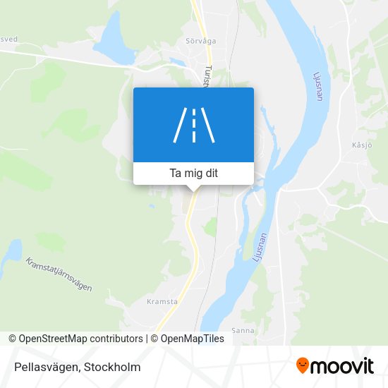 Pellasvägen karta
