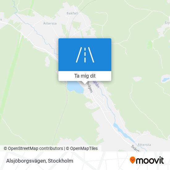 Alsjöborgsvägen karta