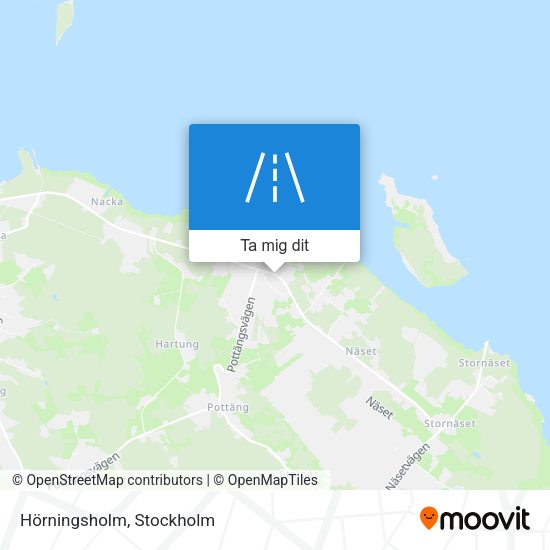 Hörningsholm karta