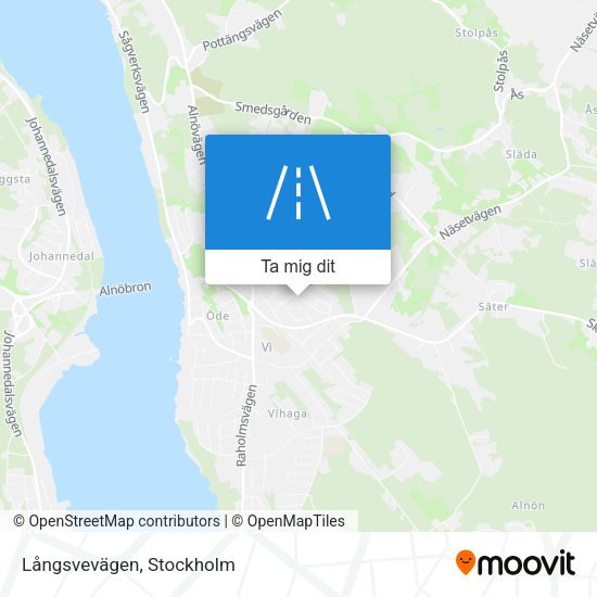 Långsvevägen karta