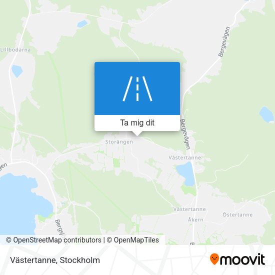 Västertanne karta