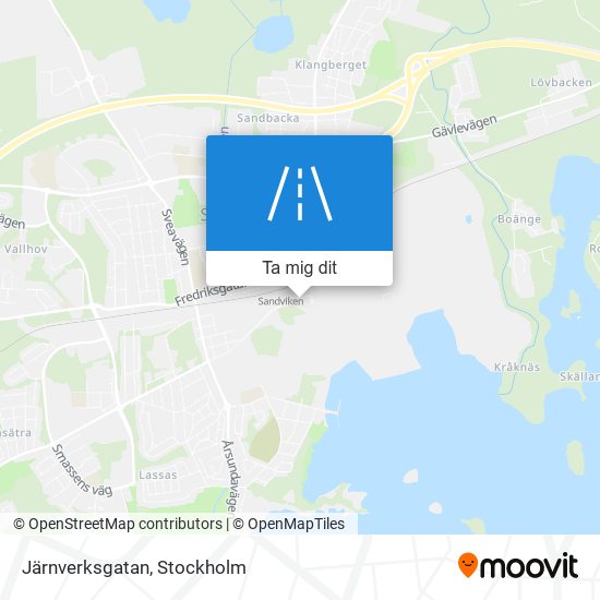 Järnverksgatan karta