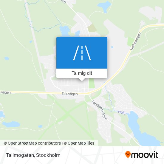 Tallmogatan karta