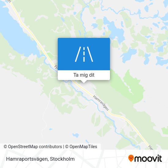 Hamraportsvägen karta