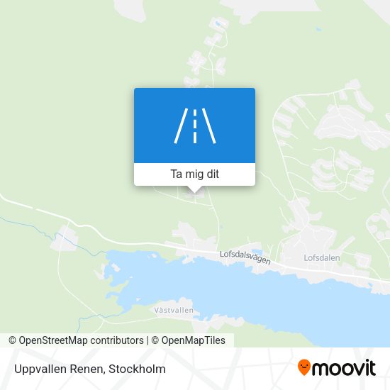 Uppvallen Renen karta