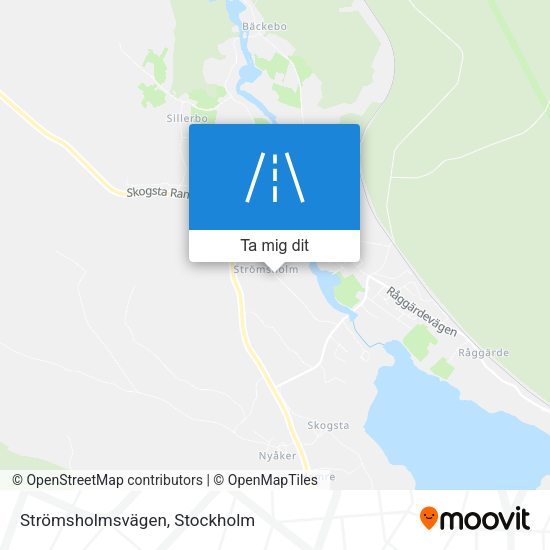 Strömsholmsvägen karta