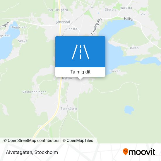 Älvstagatan karta
