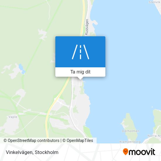 Vinkelvägen karta