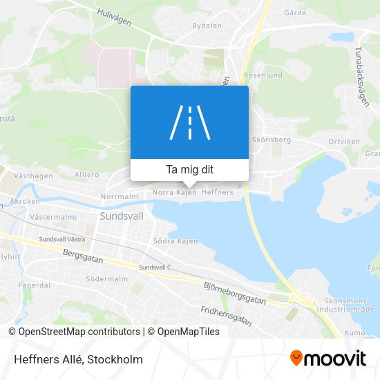 Heffners Allé karta