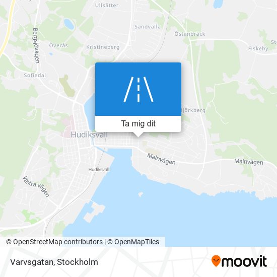 Varvsgatan karta