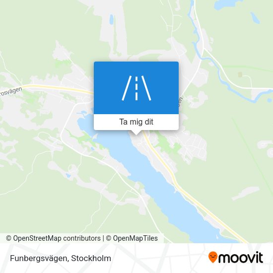 Funbergsvägen karta