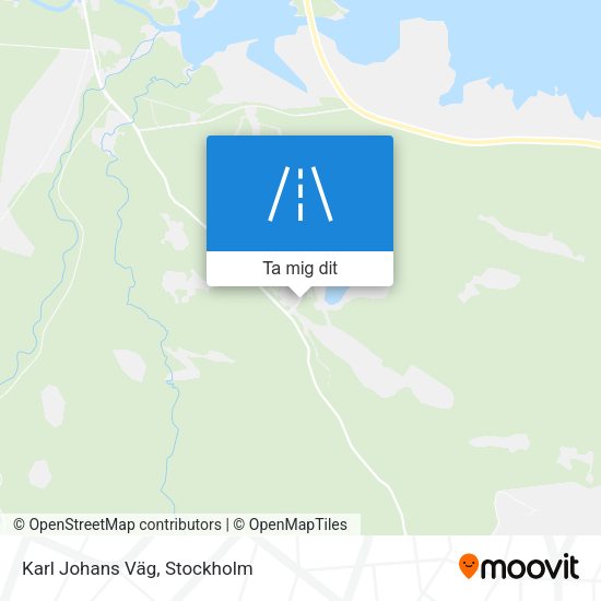 Karl Johans Väg karta