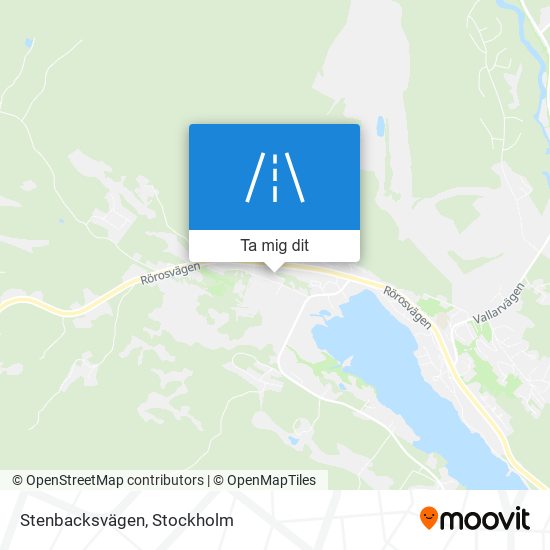 Stenbacksvägen karta