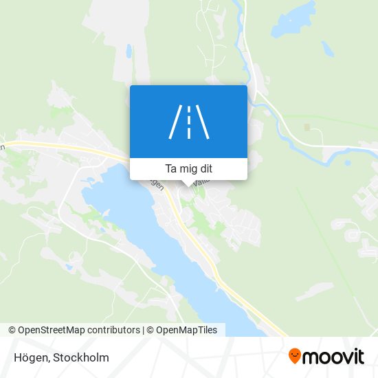 Högen karta