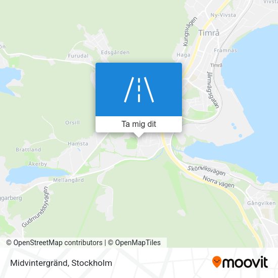 Midvintergränd karta