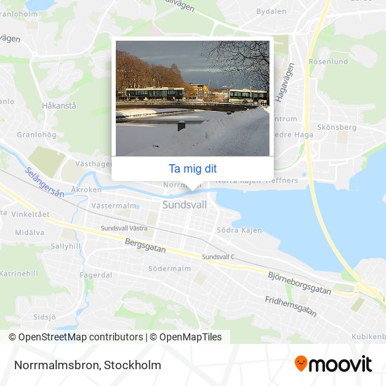 Norrmalmsbron karta