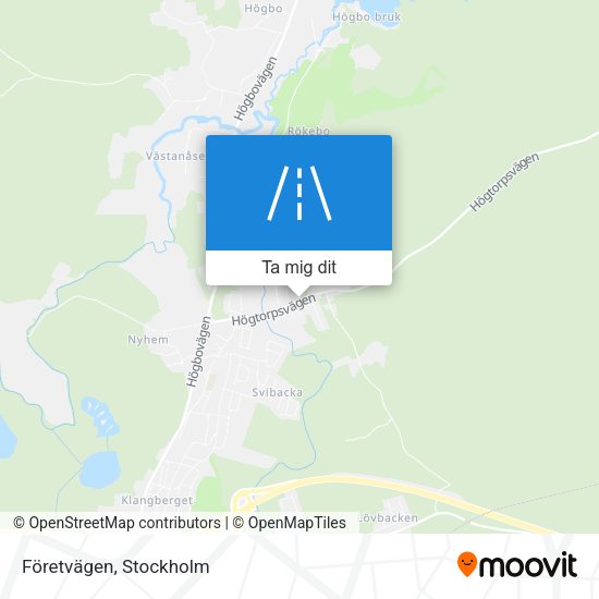 Företvägen karta